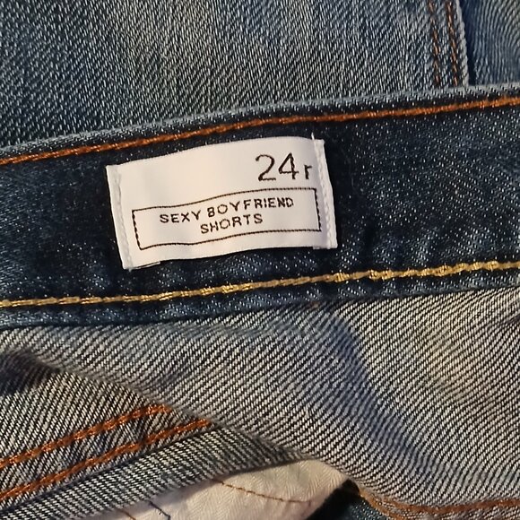 GAP Women's 1969 Sexy Boyfriend Shorts GUC SZ 24 - Picture 7 of 8